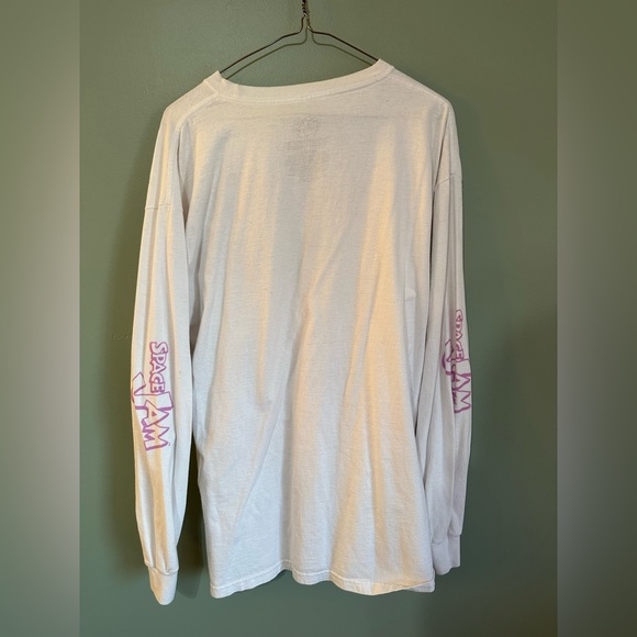 Large White Long Sleeved Space Jam Shirt - Picture 2 of 4
